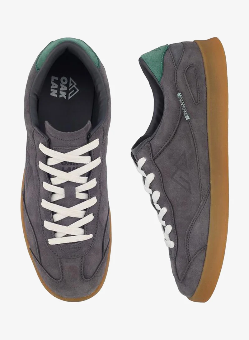 شو اكسبرس Men Suede Lace-Up Ankle Sneakers