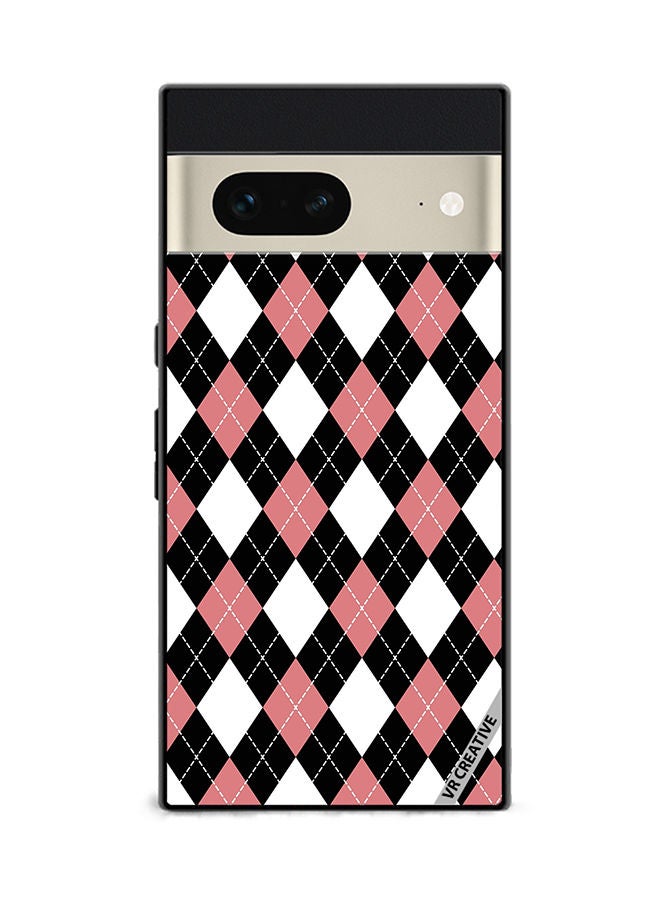 VR CREATIVE Protective Case Cover For Google Pixel 7 Strips Design Multicolour - Image 1
