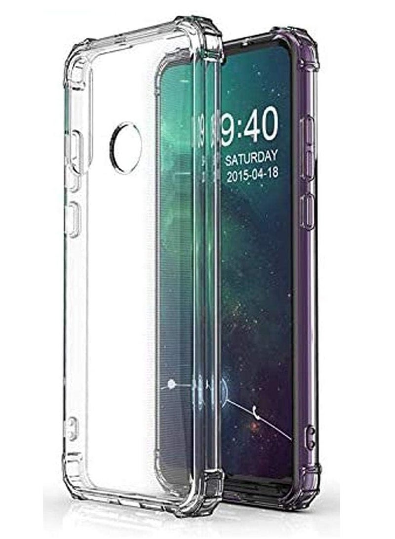 ten.tech Ten Tech Transparent cover with anti-shock corners made of heat-resistant polyurethane for Huawei Y6p – Transparent - Image 2