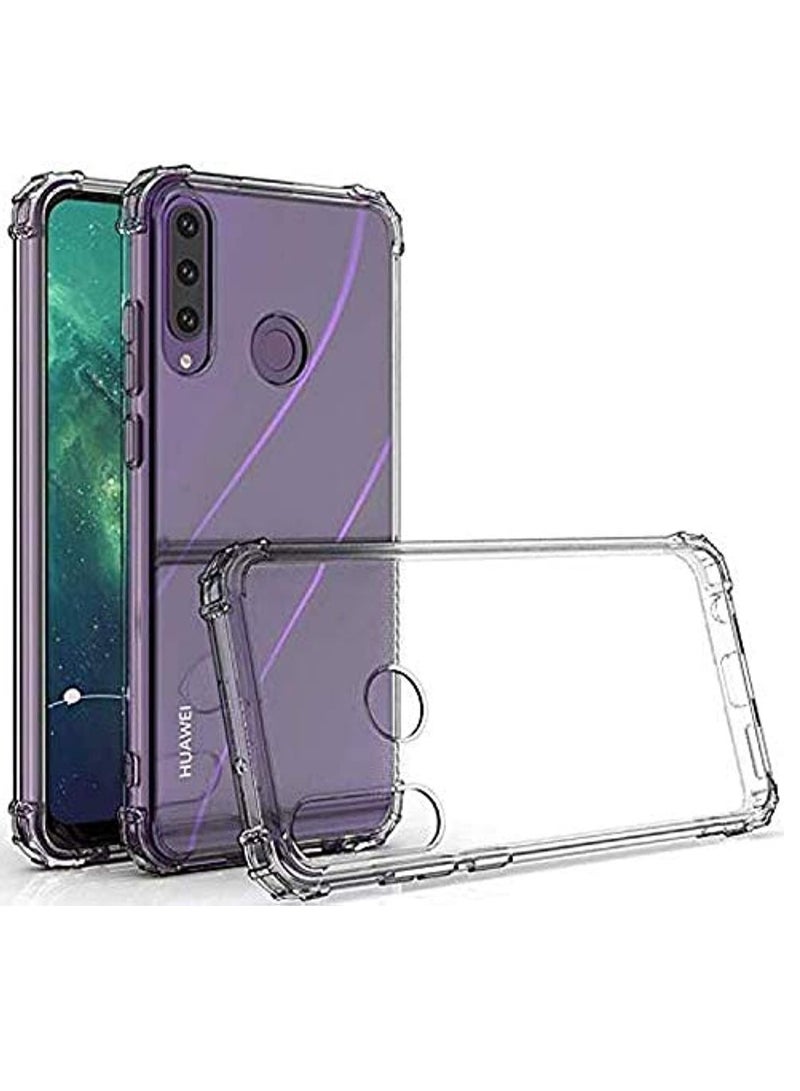 ten.tech Ten Tech Transparent cover with anti-shock corners made of heat-resistant polyurethane for Huawei Y6p – Transparent - Image 1
