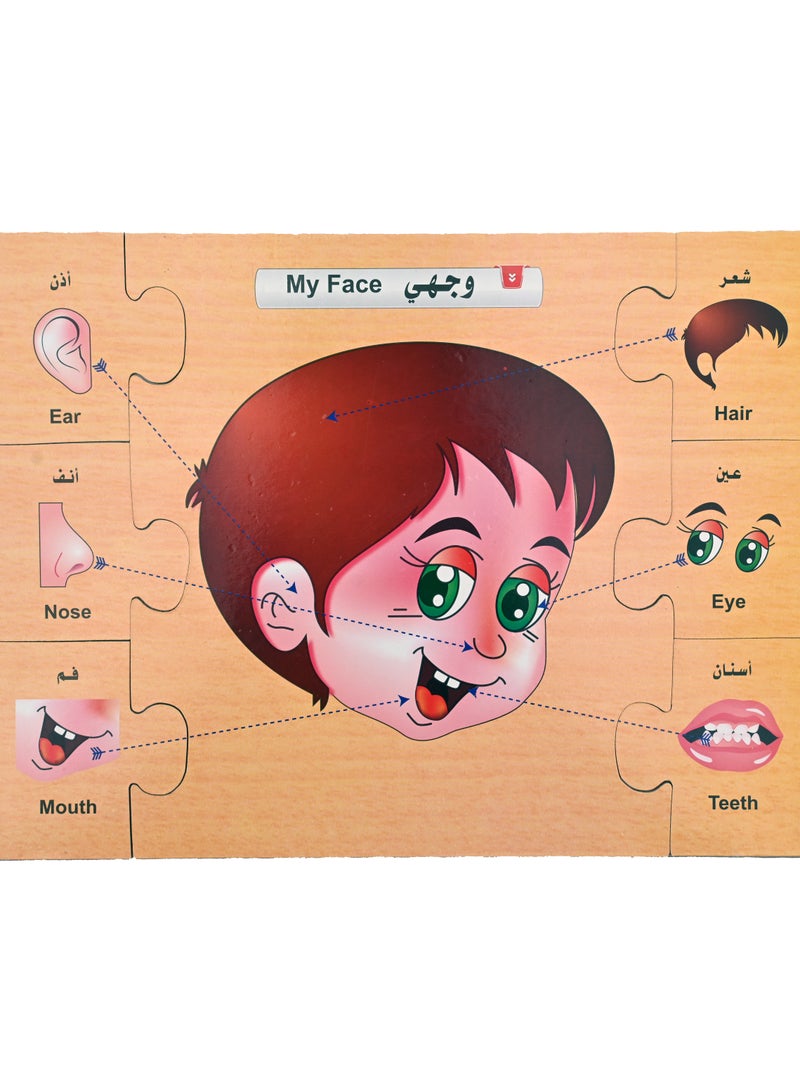 Let's learn سلسلة هيا نتعلم وجهي - Image 3