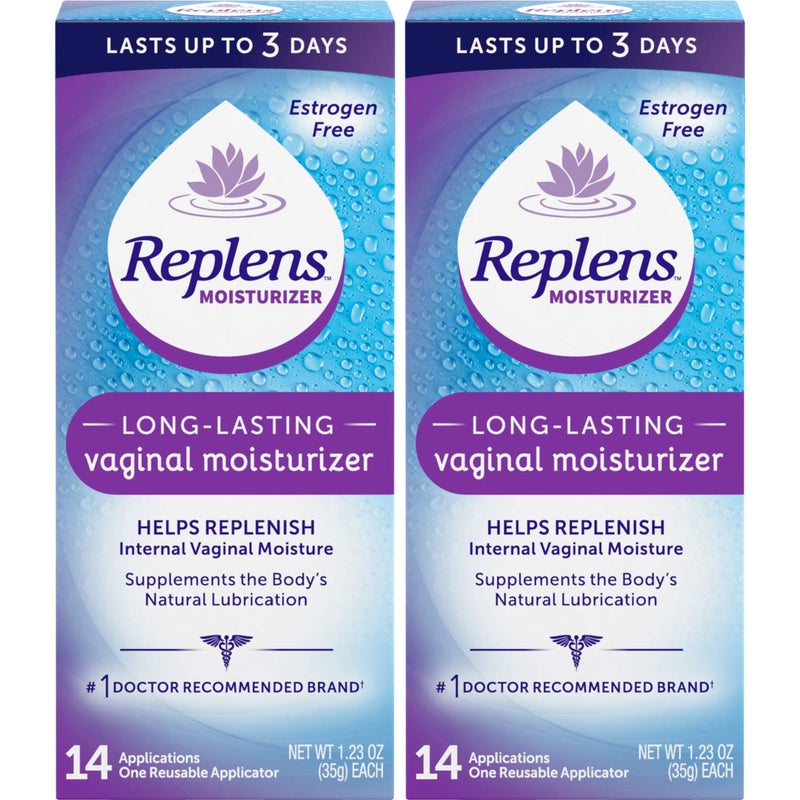 Replens Replens Long Lasting Vaginal Moisturizer, 14 Applications 1.23 oz (Pack of 2) - Image 2