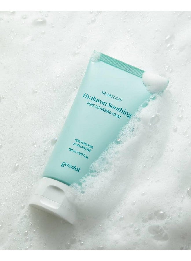 Goodal HOUTTUYNIA CORDATA HYALURON SOOTHING PORE CLEANSING FOAM 150ml - Image 2
