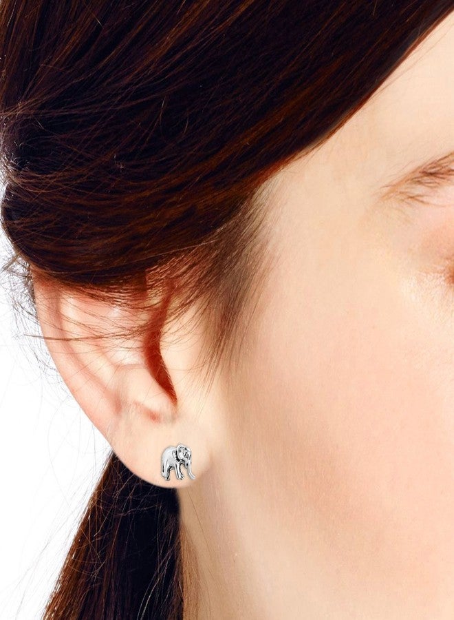 ايرافيدا أقراط فيل أنيقة وجذابة من الفضة الإسترليني من إيرافيدا | أقراط فيل للنساء - Image 5