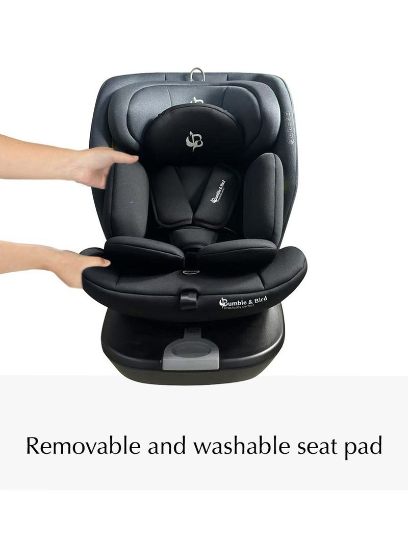 Bumble & Bird All In One Isofix Car Seat - Black - Image 4