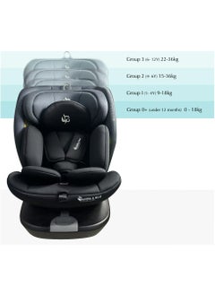 Bumble & Bird All In One Isofix Car Seat - Black  - Image 5