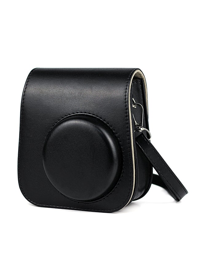 Instant Camera Case Bag With Strap For Fujifilm Instax Mini 11 Black - Image 1