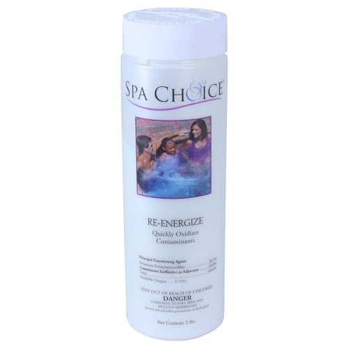 SpaChoice 2-Pounds Premium Re-Energize Spa Shock, Hot Tub Shock, Made in USA - Image 1