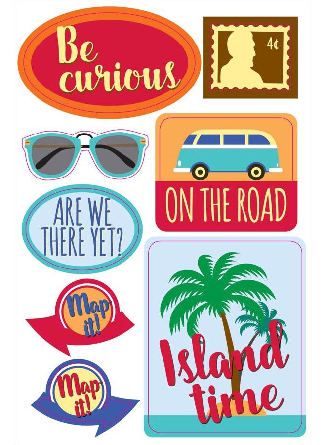 Peter Pauper Press Essentials Travel Planner Stickers - Image 5