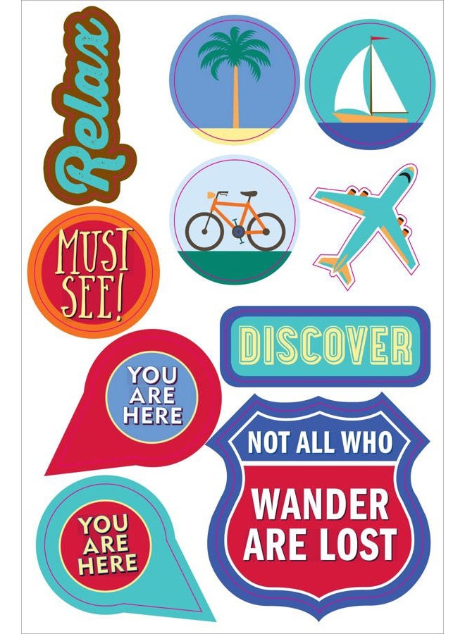 Peter Pauper Press Essentials Travel Planner Stickers - Image 3