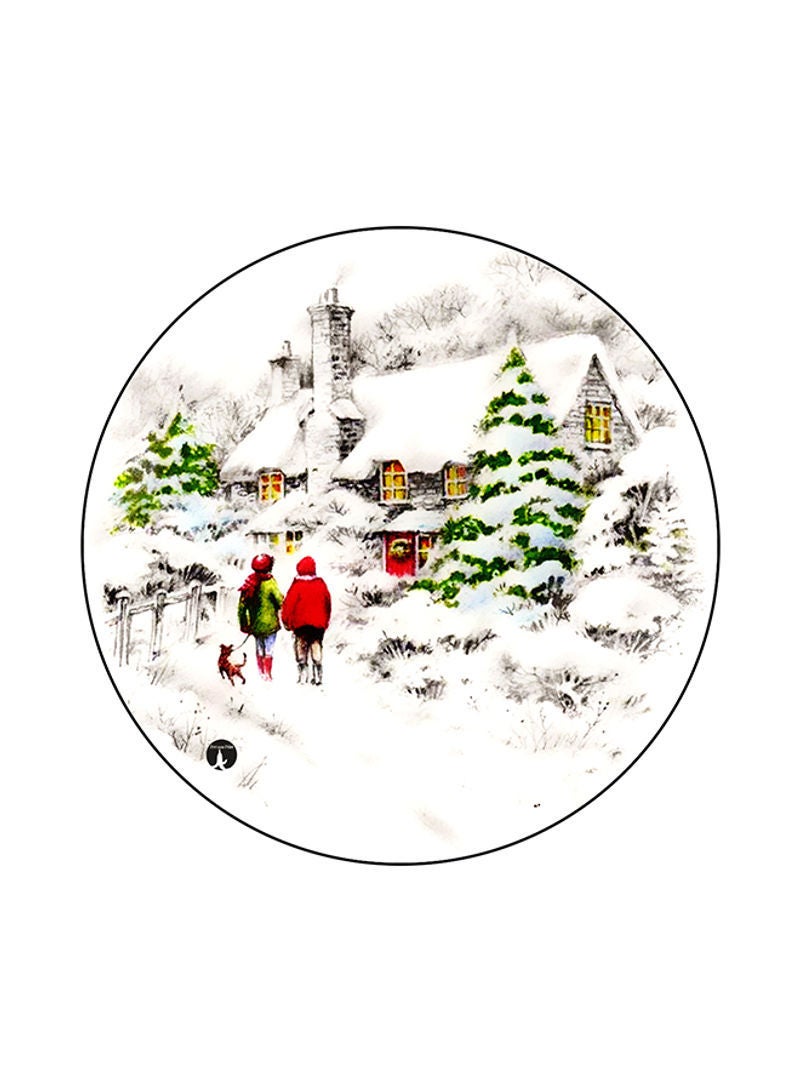 RKN Printed Round Mouse Pad Multicolour