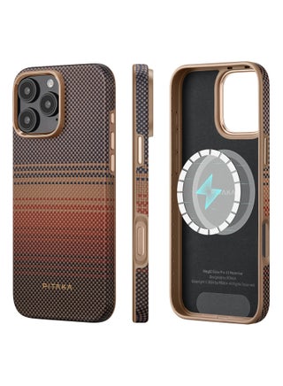 pitaka for iPhone 16 Pro Case Compatible with MagSafe, Shockproof Case iPhone 16 Pro , 1500D Aramid Fiber and TPU Combined Grade Protective Case - Sunset - pzsku/Z1283A8D3051393B69A4EZ/45/_/1732204492/c1d6be62-7931-41c1-8bde-c141d4665c42