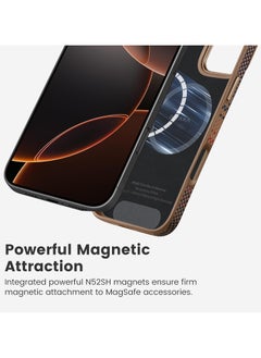 PITAKA pitaka for iPhone 16 Pro Case Compatible with MagSafe, Shockproof Case iPhone 16 Pro , 1500D Aramid Fiber and TPU Combined Grade Protective Case - Sunset  - Image 5