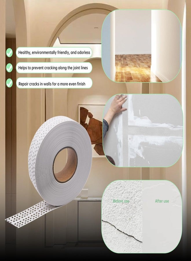 AnRui Drywall Corner Bead Self-Adhesive - Drywall Corner Tape 1.97" x 131.2′ for Drywall Repair Inside Outside Corner (2 Pcs) - Image 5