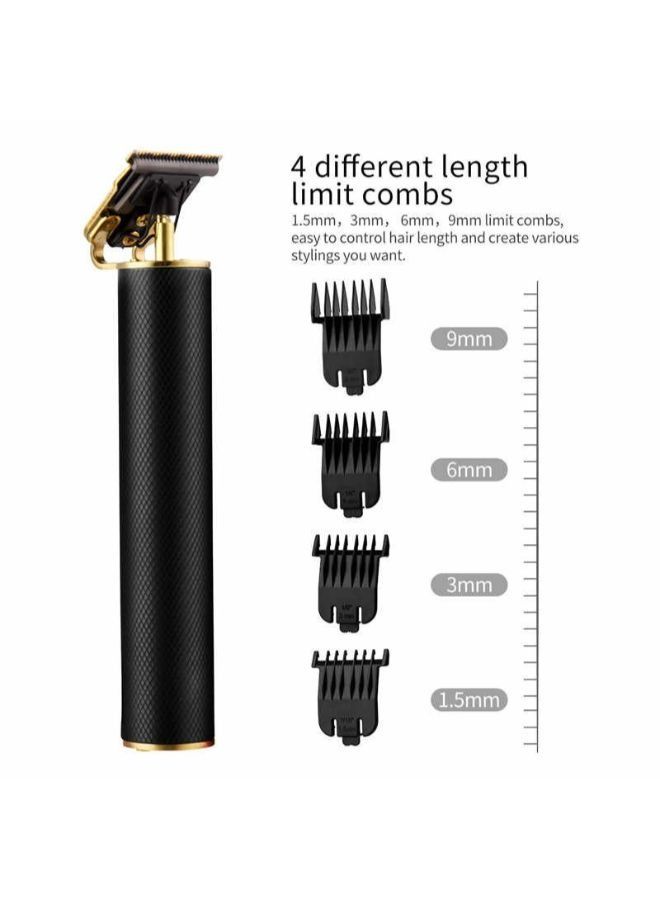 Cordless Electric Precision T blade Rechargeable Hair and Beard Trimmer 0mm For Baldness Sufferers - Image 1