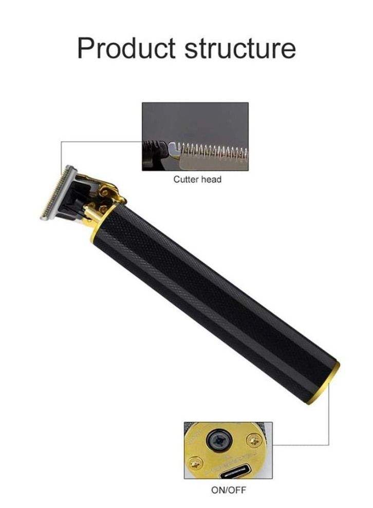 Cordless Electric Precision T blade Rechargeable Hair and Beard Trimmer 0mm For Baldness Sufferers - Image 3