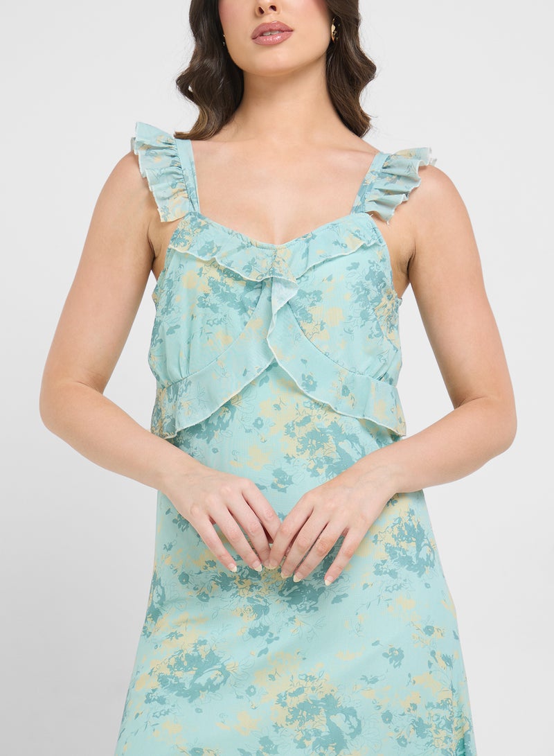 ELLA Floral Print Dress  - Image 3
