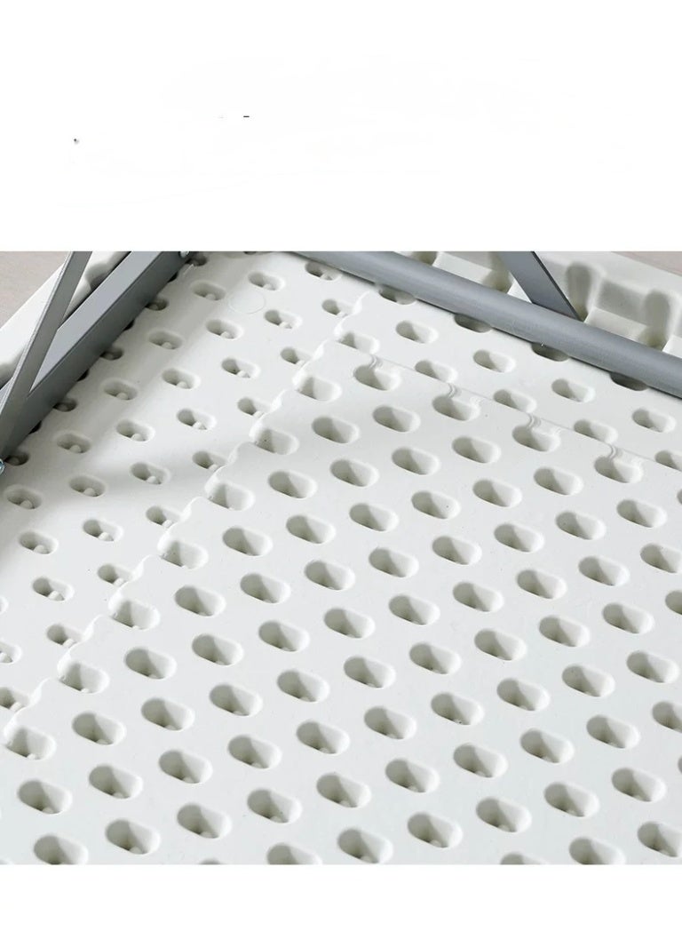 Living Square White Fiber Multi-Purpose Table - Image 5