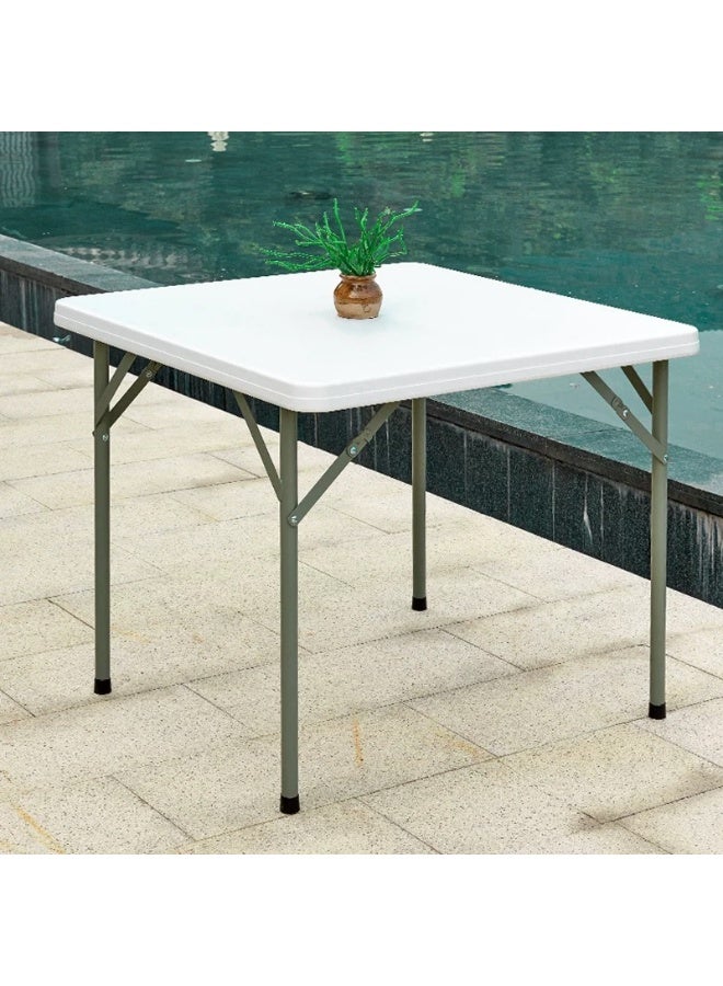 Living Square White Fiber Multi-Purpose Table - Image 1