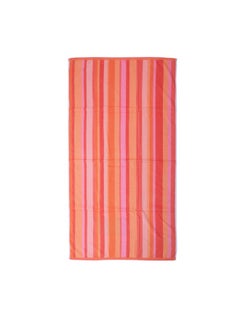 BYFT Jacquard Beach Towel Warm Stripe Cotton (86x162 cm) 390 gsm-Set of 1  - Image 2