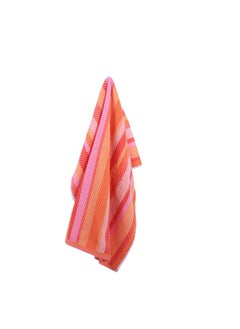 BYFT Jacquard Beach Towel Warm Stripe Cotton (86x162 cm) 390 gsm-Set of 1  - Image 3