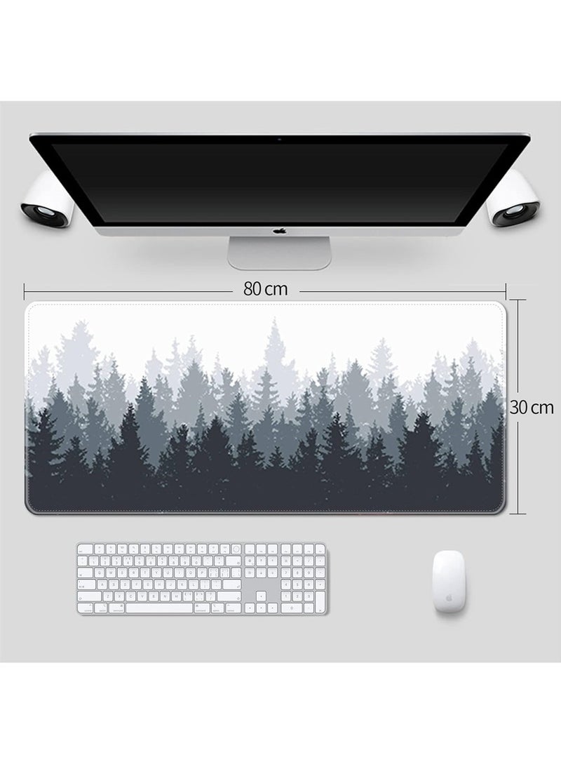 Bukela - Large Mouse Pad Extended Gaming Mouse Pad Non-Slip Rubber Base Mouse pad Office Desk Mat Smooth Cloth Surface Keyboard Mouse Pads for Computers 900 400 3MM - Image 1