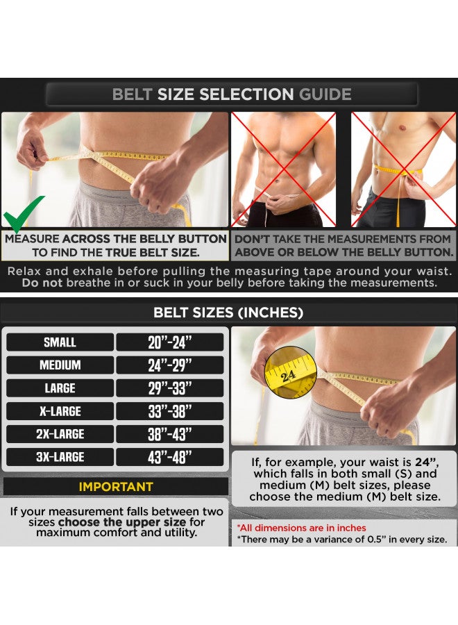 Rdx RDX Weight Lifting Belt Gym Fitness, Cowhide Leather, 4 6 Padded Lumbar Back Support, 10 Adjustable Holes, Weightlifting Powerlifting Bodybuilding Deadlift Squat Workout Strength Training, Men Women - Image 2