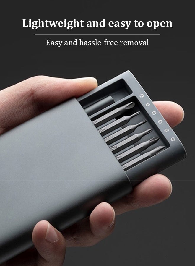 24 in 1 screwdriver set for repairing Xiaomi Apple Huawei mobile phone tablet screwdriver plastic slide cover box  - Image 5