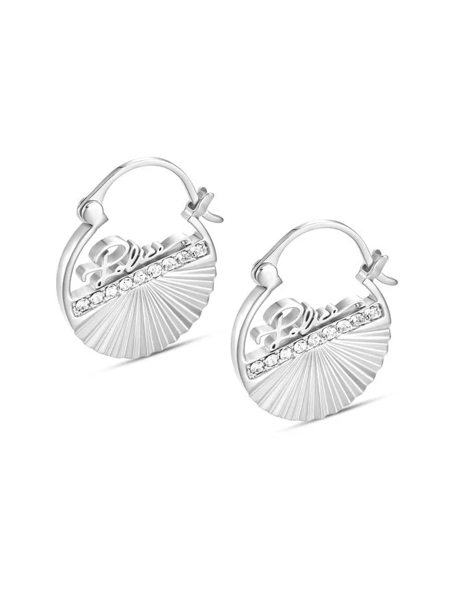 POLICE Seashell Earring for Women Stainless Steel with Crystals