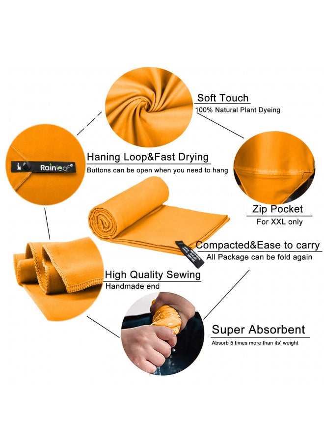 Rainleaf Microfiber Towel,Orange,40 X 72 Inches - pzsku/Z128411A09D3C10F15137Z/45/_/1732282824/150128ef-1ef4-4e28-ad5d-2485a8d1adc0