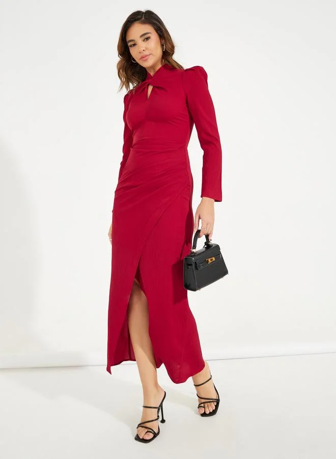 Styli Long Sleeve Dress