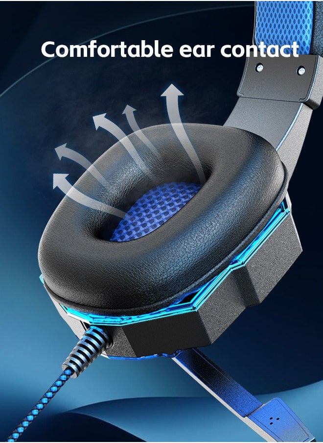 Fazza 7.1 Surround USB Vibration Gaming Headset Headband Headphones With Mic  - Image 5
