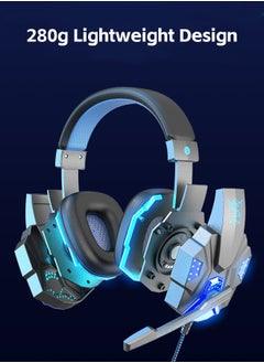 Fazza 7.1 Surround USB Vibration Gaming Headset Headband Headphones With Mic  - Image 4