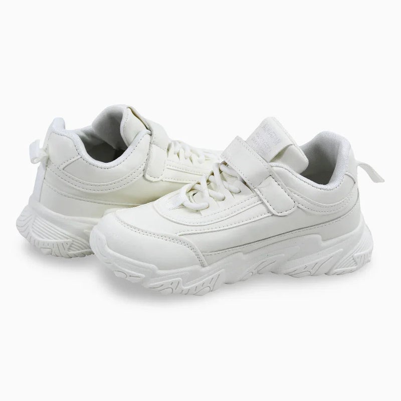 Our kids Unisex Leather Sneakers - Image 2