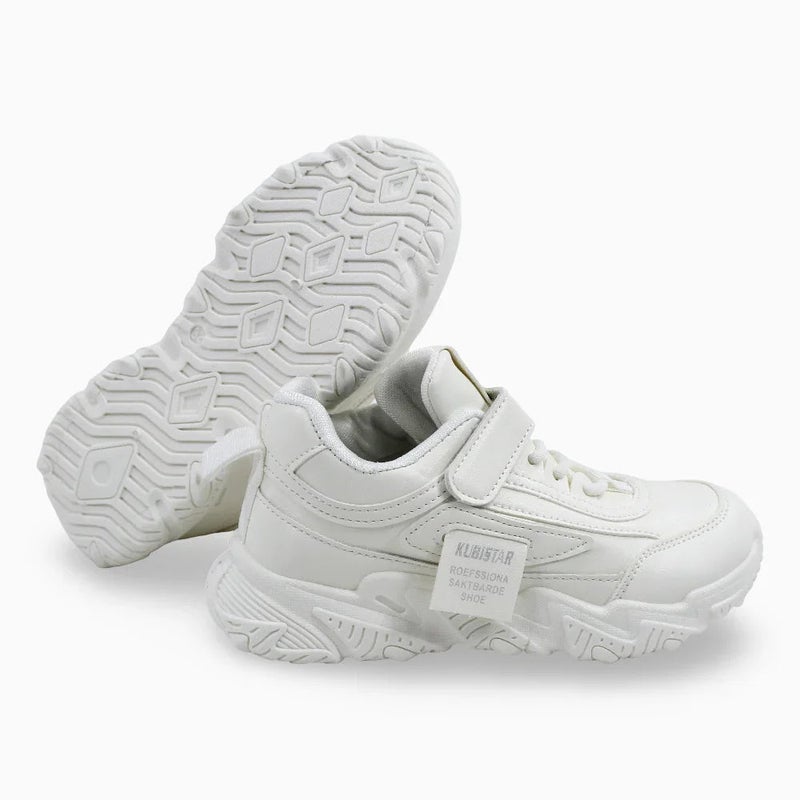 Our kids Unisex Leather Sneakers - Image 3