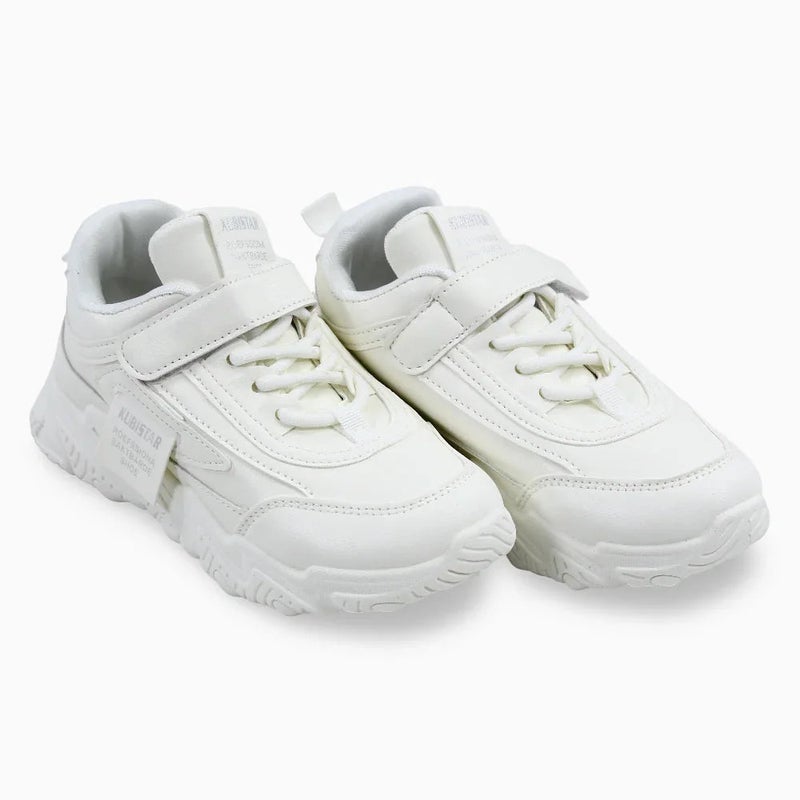 Our kids Unisex Leather Sneakers - Image 1