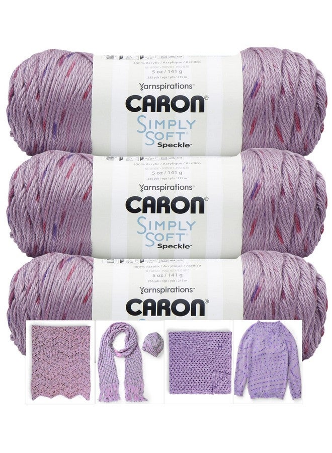 كارون مجموعة من 3 خيوط غزل ناعمة بسيطة مع بطاقات نقش ملونة (أنف العجل) - Image 1