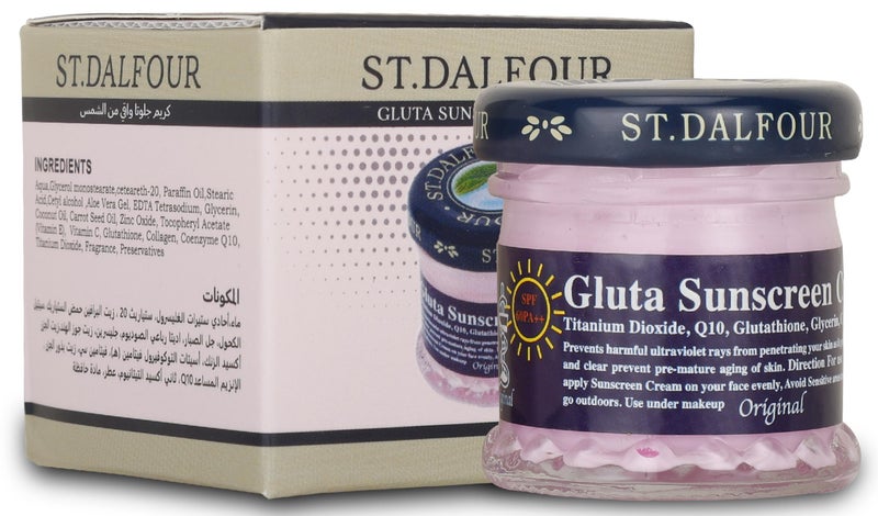 إس تي دالفور كريم الحماية من الشمس جلوتا من سانت دالفور بعامل حماية من الشمس 60 PA++ × 30 مل - Image 1