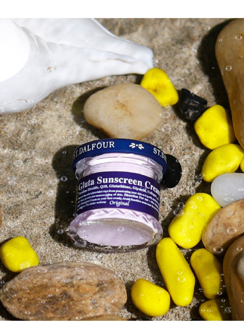 ST.DALFOUR Gluta Sunscreen Cream SPF 60 PA++ x 30 ml for Sun Protection - Image 4