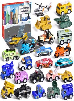 FUN LITTLE TOYS Vehicles Advent Calendar 2022 for Kids 24 Days Countdown Calendar Toys with 24 Different Pull Back Cars Stocking Stuffers for Kids Party Favors, Classroom Prizes, Xmas Gift - pzsku/Z1284559F0A7546EB5EFBZ/45/_/1692952628/8b357e31-1d51-4457-9fc9-8a399efb2971