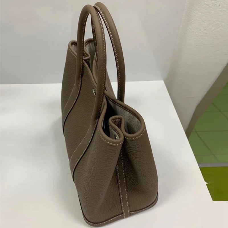 2024 Tote Bag Cowhide Women'S Bag Shoulder Crossbody Garden Bag Handbag Shopping Bag Bucket Bag - Image 4