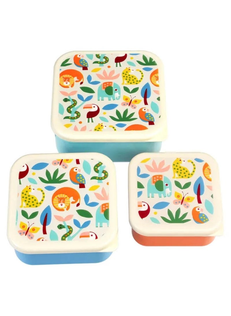 Rex London Wild Wonders Snack Pots Set Of 3 - Image 3