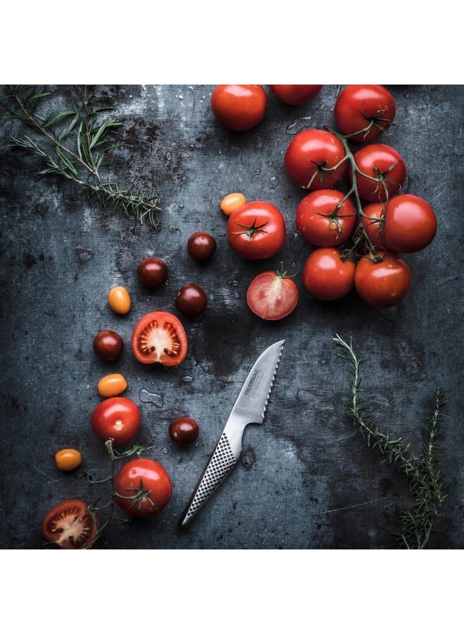 Global GS-9-3 inch, 8cm Serrated Tomato Knife - Image 5