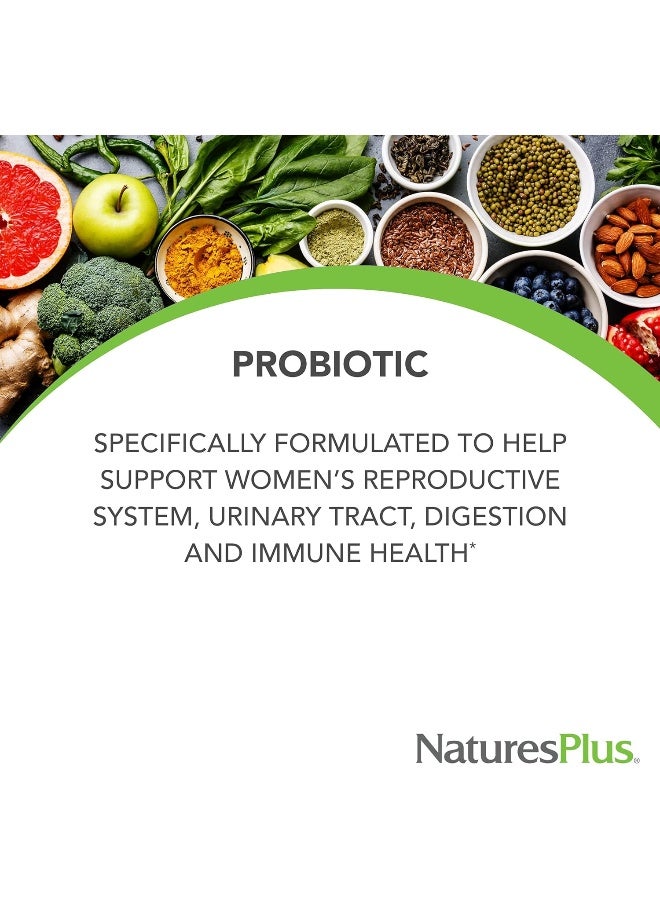 Nature's Plus Gi Natural Pro Biotic Women 60 Billion Cfu Balance And Nourish 18 Strains Gluten Free 30 Capsules - Image 5