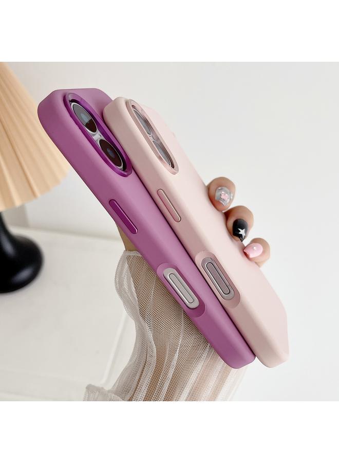 Zaboon Case For iPhone 13 Pro Max Metal Liquid Silicone Skin Feel Phone Case - Image 4