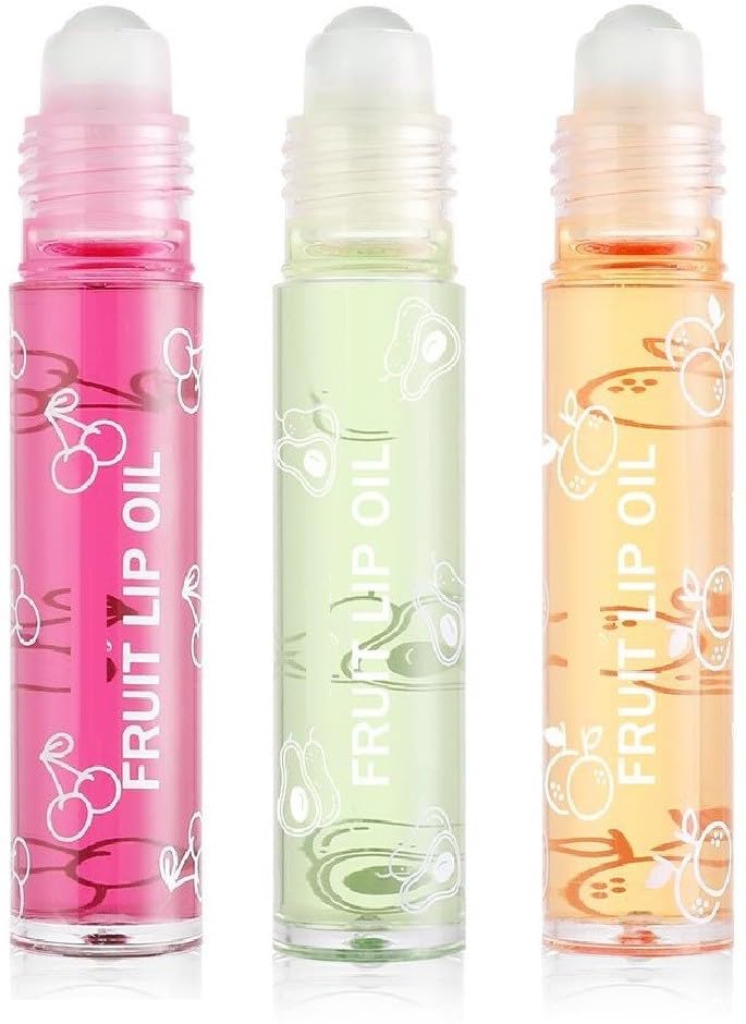 Color Fruits Lip Gloss Plumper Fruit Flavor Vegan Lip Oil - Image 1