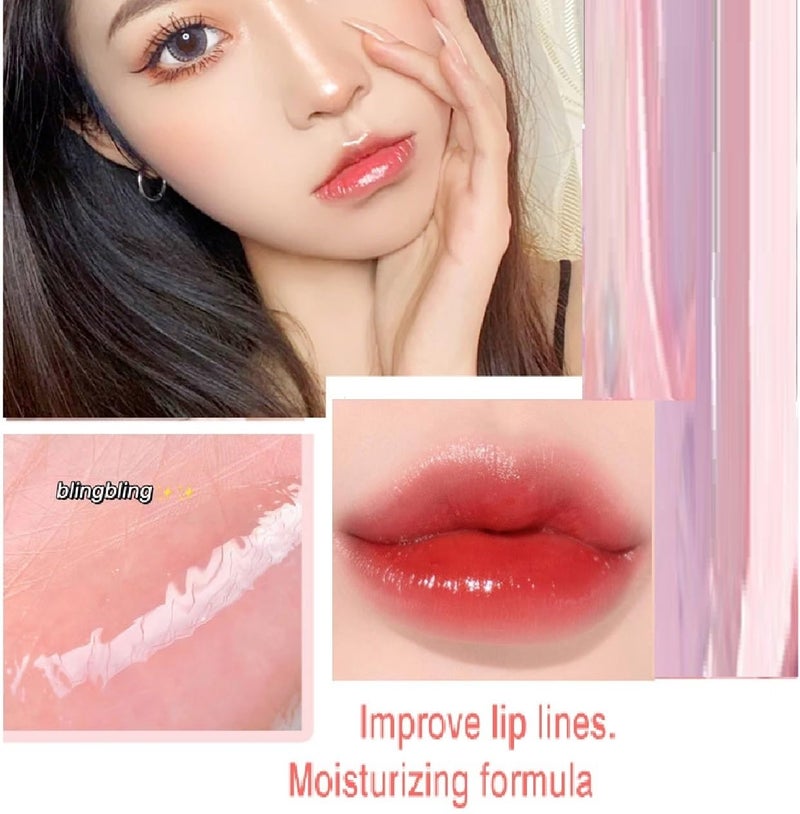 Color Fruits Lip Gloss Plumper Fruit Flavor Vegan Lip Oil - Image 5
