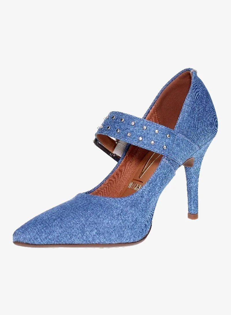 فيزانو أحذية بكعب متوسط للنساء - أحذية كلاسيكية بكعب متوسط للفتيات وملابس العمل النسائية