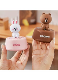 Generic Cartoon Animal Mechanical Timer Kitchen Gadget Cooking Clock Alarm Counter 60 Minutes Decorative Manual Timer for Learning Time Management (Brown)  - Image 5