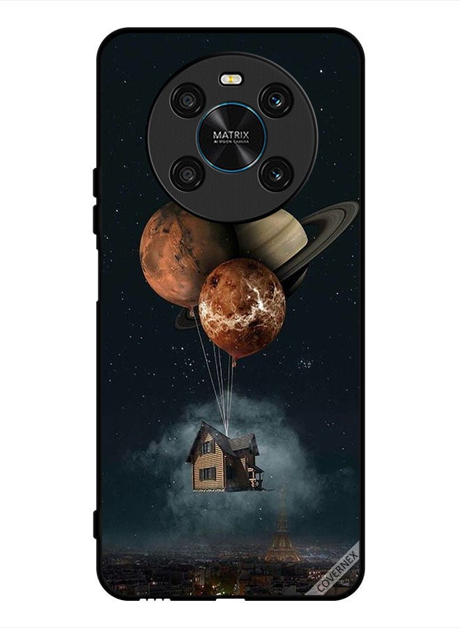 Covernex Protective Case Cover For Honor X9 4G Balloon Planets Takes Home - Image 1